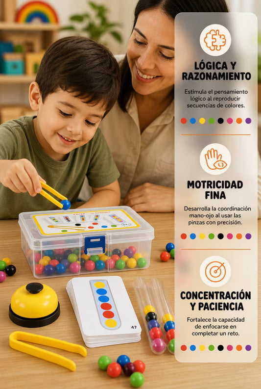 Juego Lógica de Colores