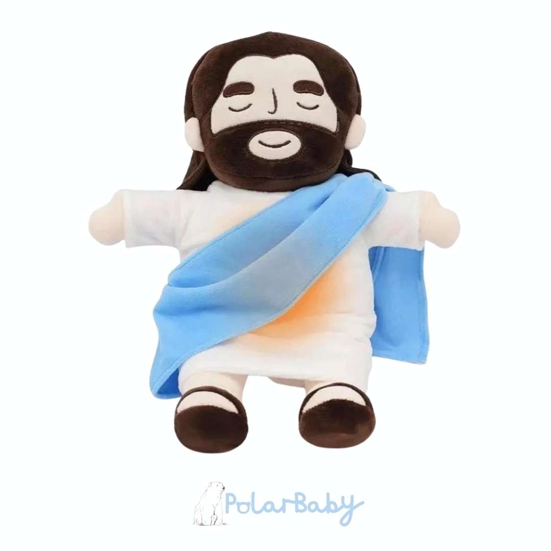 Peluche de jesús que respira, brinda calma y conexión ®