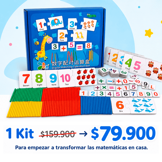 KIT  MATEMATICO MONTESSORI