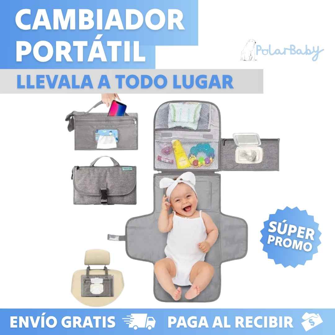 Cambiador portatil para bebés ®