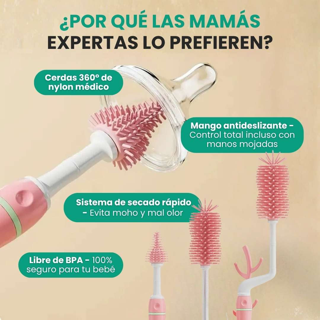 KIT DE CEPILLOS PARA BIBERONES®