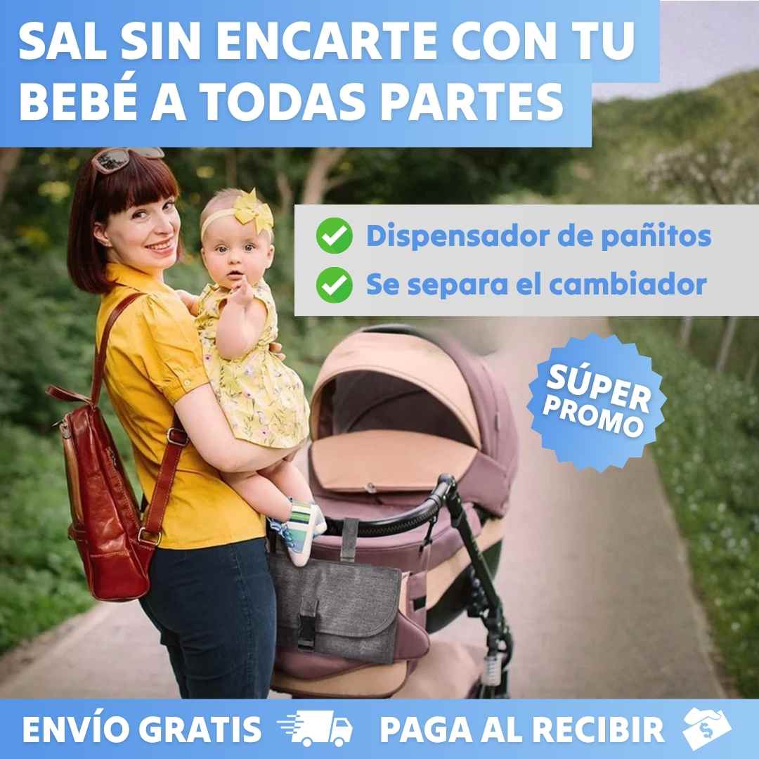 Cambiador portatil para bebés ®
