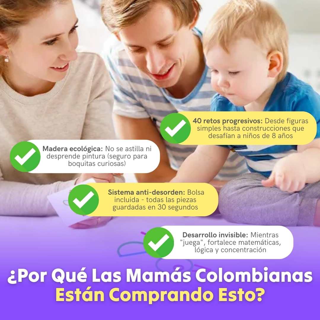 ROMPECABEZAS DE MADERA MONTESSORI®