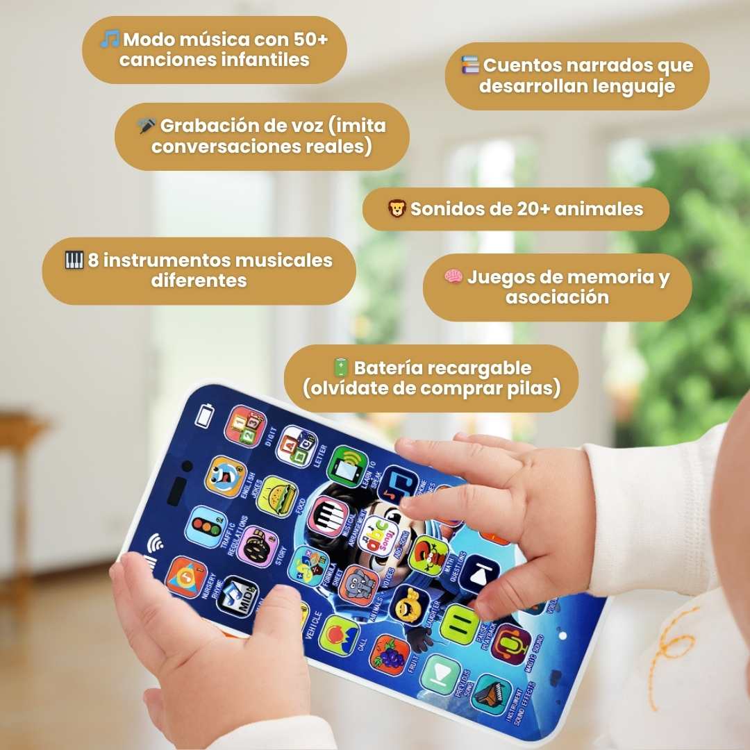 TELÉFONO EDUCATIVO PARA BEBÉS®