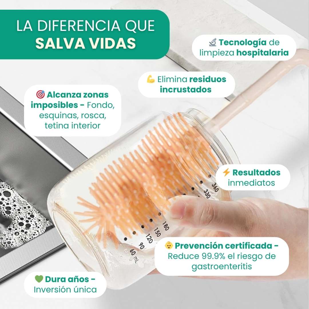 KIT DE CEPILLOS PARA BIBERONES®