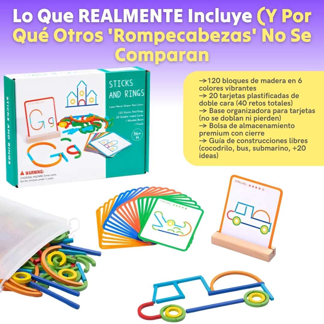 ROMPECABEZAS DE MADERA MONTESSORI®