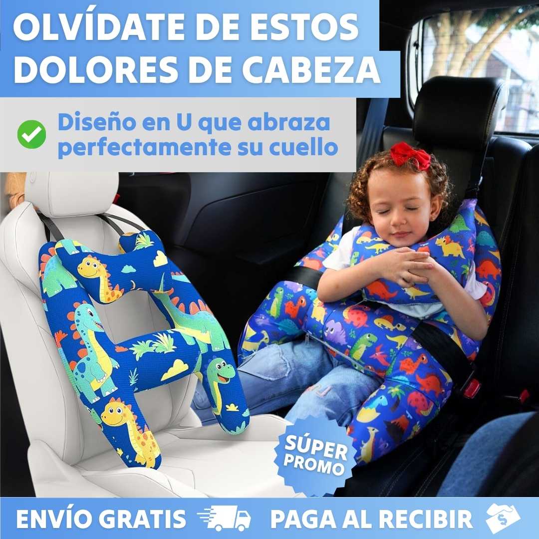 Cojín viajero de seguridad para niños ®