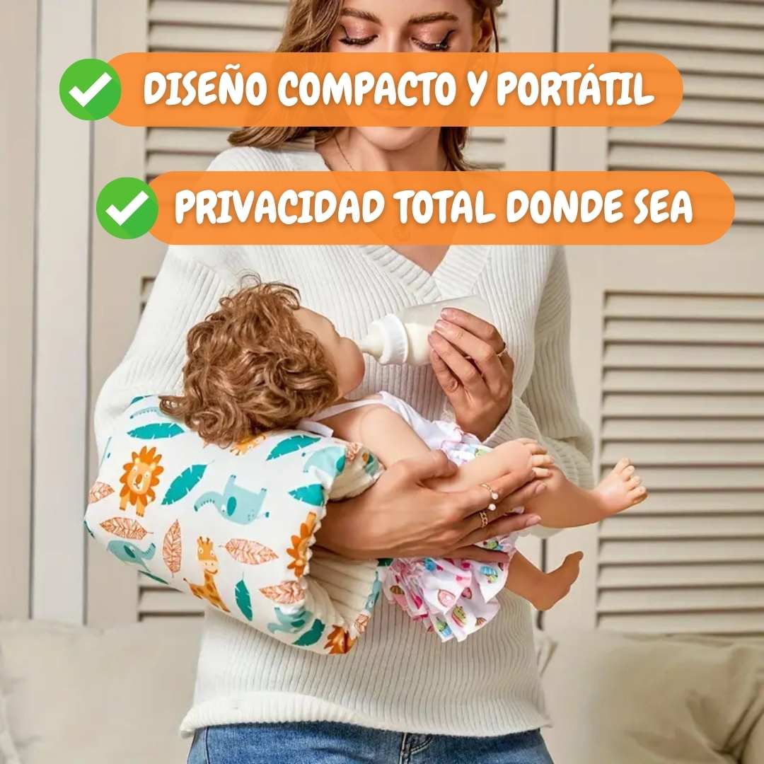 Almohada de lactancia + manta portátil®