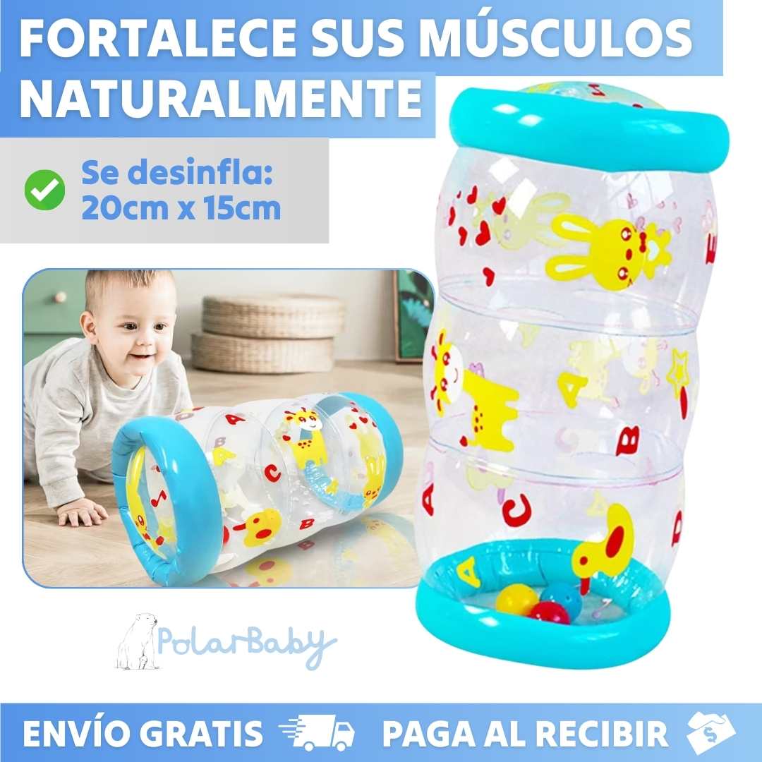 Rodillo entrenador de gateo portatil ®