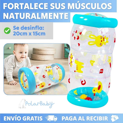 Rodillo entrenador de gateo portatil ®