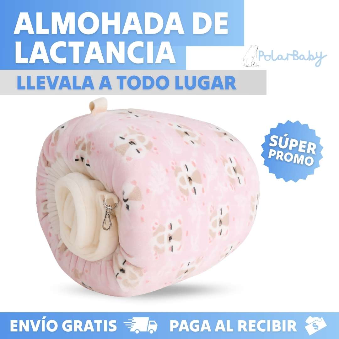 Almohada de lactancia antireflujo portátil®
