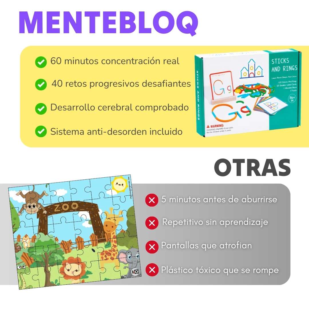 ROMPECABEZAS DE MADERA MONTESSORI®