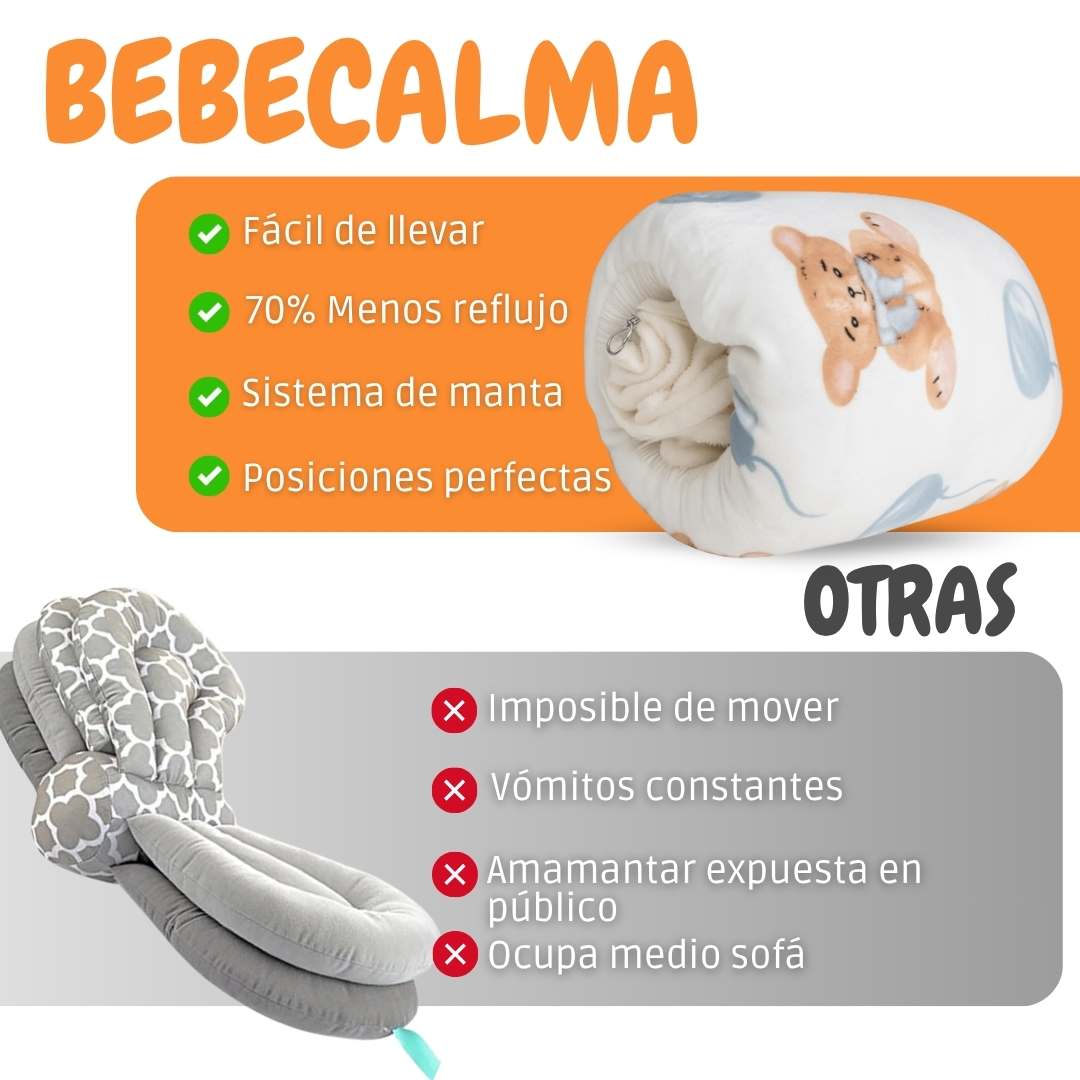 Almohada de lactancia + manta portátil®