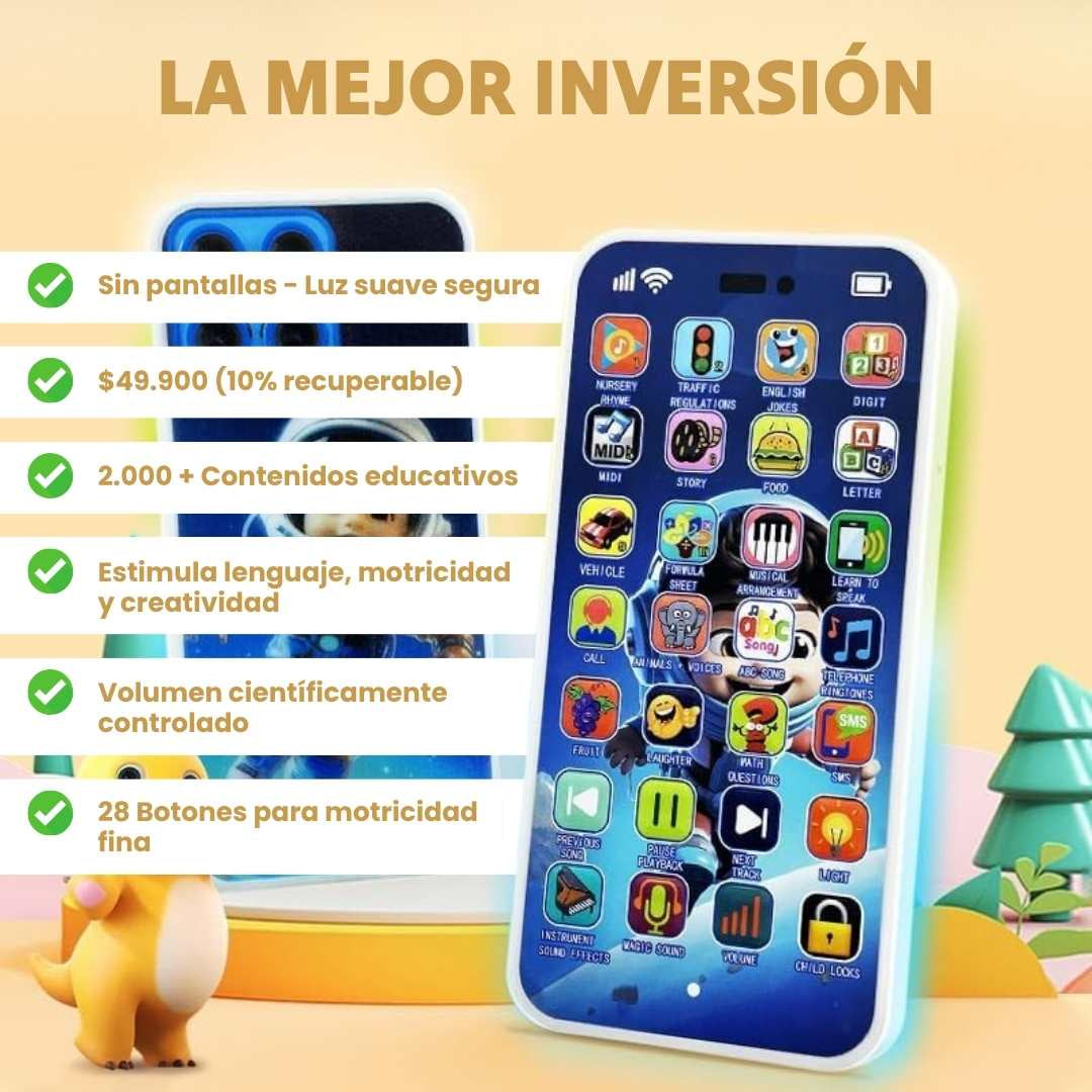 TELÉFONO EDUCATIVO PARA BEBÉS®