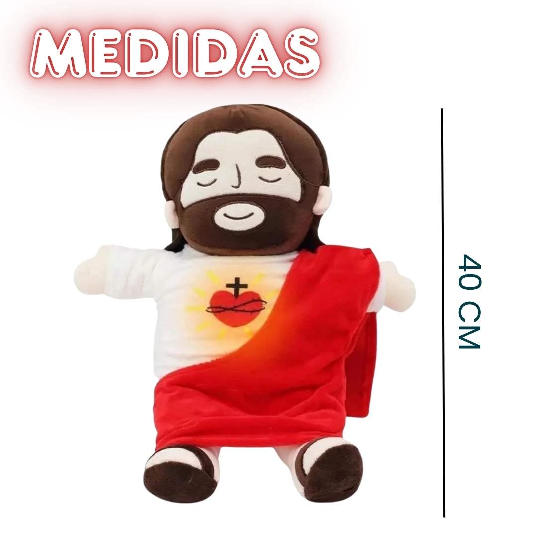 Peluche de jesús que respira®