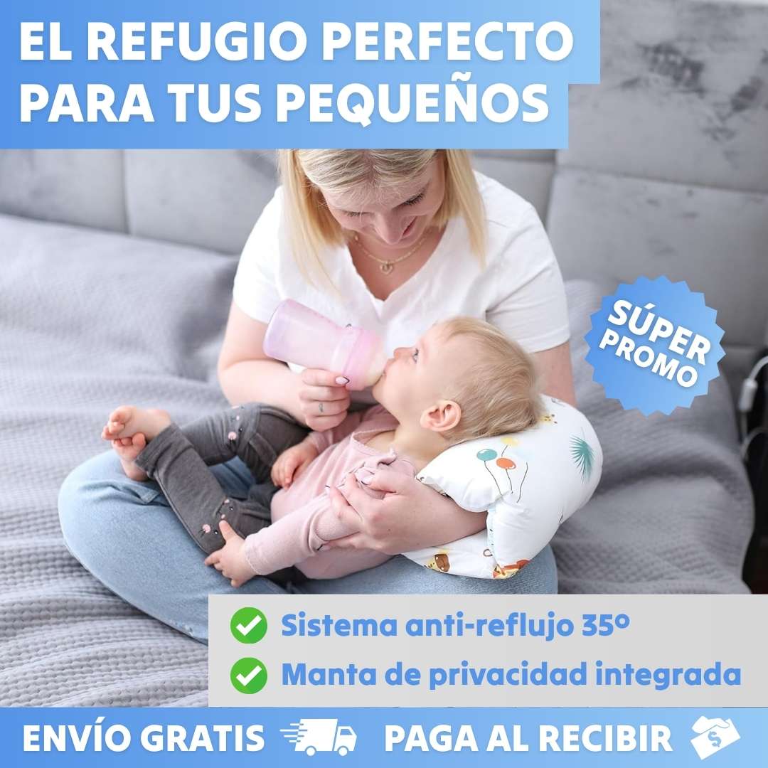 Almohada de lactancia antireflujo portátil®
