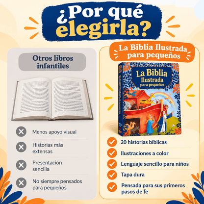 La Biblia que convierte cada noche en un momento de fe en familia ❤️🙏